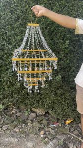 LAMPU GANTUNG KRISTAL & AKRILIK UNTUK INTERIOR ELEGAN