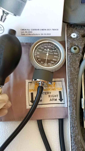 Baxtel APG GRAY Ring Aneroid BP/GRAY DELUXE Stethoscope