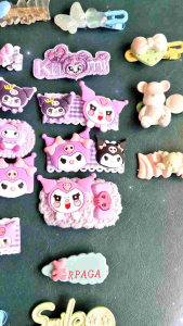 Combo 10 túi mù phụ kiện tóc xinh cho bé mix ngẫu nhiên không trùng icon