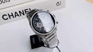 ĐỒNG HỒ NAM CHÍNH HÃNG CITIZEN CA4560-81E Eco Drive Chronograph Silver Stainless Steel For Men