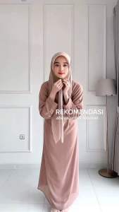 Hyuna Abaya Abaya Turkey Set Abaya Arab Abaya Polos Abaya Outer Abaya Cerutty Baby Doll