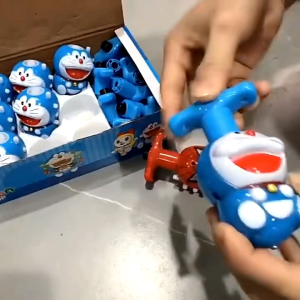 Cartoons LED Spinning Top Flashing Light  Music Launcher Glow At Night Rotating Kid GIft Toys