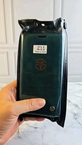 CASEME SAMSUNG GALAXY S22 Flip Wallet Leather Case Cover Sarung Dompet Caseme Kulit PU Original