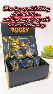 Kẹo Ngậm Cà Phê Rocky (5 Viên) – Hương Cà Phê Đậm Giúp Tỉnh Táo và Sảng Khoái Tức Thì