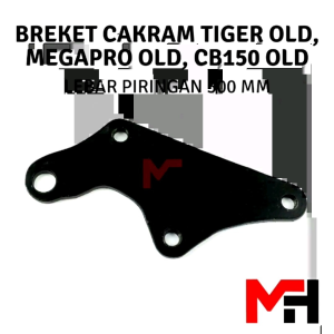 Breket Piringan Disc Cakram Tiger old Megapro old Cb 150 Old Dudukan Cakram 300mm Dengan Kwalitas Terbaik