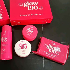 Glow 190 Rejuvenating Set by Transformed Skin -Safe for Teens All Skin Types
