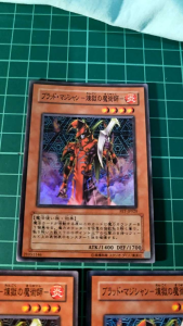 YUGIOH Japanese FET-JP020 SD16-JP017 血魔導-煉獄之魔術師- Blast Magician (SR) (N) 90%80%97%