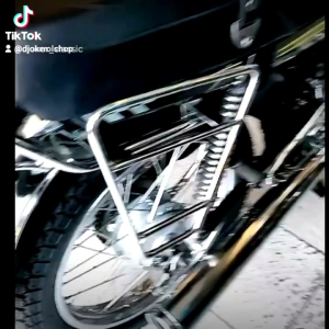 Besi Dudukan Side Bag Kantong Honda Win 100 Crom