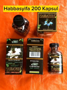 Habbasyifa 200 Kapsul | Habbasyifa 90 Kapsul Minyak Habbatussauda Jinten Hitam