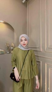 AGHNIA SET RAYON TWILL REMPEL