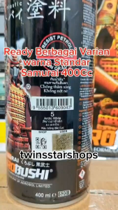 Pilok Pilox Pylox Cat Samurai Premium Silver PS124 Glossy Mengkilap 400cc Spray Paint