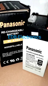 🔋 Panas0nic LCL4V4.5AH Sealed Lead-Acid Rechargeable Battery (4V 4.5AH/20HR)