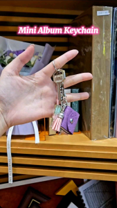 【Mach Photo】Mini Album Keychain 18 Photos Valentines Birthday Anniversary Teachers Day Christmas Graduation Gift