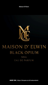 Minyak wangi Parfum Black Opium 30ml