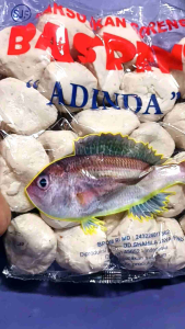 adinda baso goreng kering //Bahan utama baso goreng pedas daun jeruk