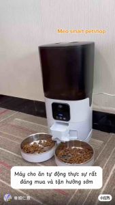 HOẢ TỐC - MÁY CHO ĂN HẠT ĐIỀU KHIỂN QUA APP CAM 1080Hp PAPIFEED phát hiện chuyển động thú cưng