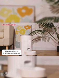 Máy nhả hạt tự động cho mèo Papifeed điều kiển từ xa qua APP dung tích 3 Lít