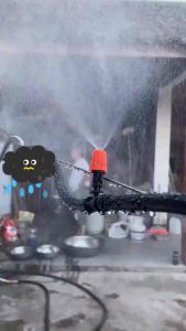 ชู่พืชหมอก ชู่ 100 เมตร 50 หัว พู่หมอก ไอน้ำ ส้ม/ทองเหลือง/เทา พร้อมส่ง 🇹🇭