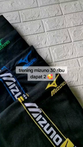 PROMO DAPET 7 Celana panjang olahraga MZUNO joging pria sport cowok cowek terbaru