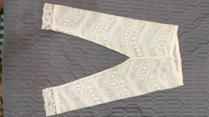 (Q29)Quần Ren Bé Gái Phom Ôm Body 2 hand HỒNG KÔNG - Size 5-6 tuổi