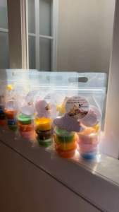 [SG Stock] Air dough Kids Toddler Goodie Bag | Play dough Gift Set | Clay Gift Set | Sensory Play Birthday Party Favour