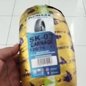 BAN PRIMAAX SK03 TUBELLES MATIK RING 12 UKURAN 120/70 NMAX PCX