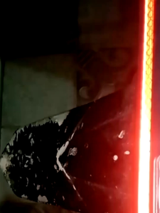 stiker reflektif plat nomor motor/mobil timbul