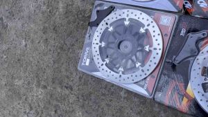 DISC BRAKE SUPRA PIRINGAN CAKRAM MEGAPRO GL LUBANG 5 DIAMETER 30MM