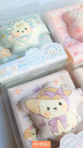 My Sweet Puppy Mini Notebook 3D Cover Magnetic Lock 96 Lembar Buku Catatan Diary Kecil Sampul Timbul