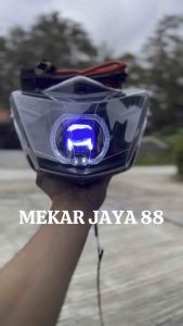 Lampu depan biled BEAT ESP 2016-2019 biled MATRIX X1 ukuran “3 inc” cahaya asli biled