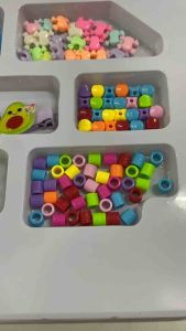 🔥READY STOCK🔥Girl children DIY handmade jewellery beads necklace bracelet Accessories Kit Art and Craft Mainan Budak