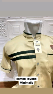 KOKO COUPLE AYAH ANAK KEMKO APLIKASI DADA KATUN TOYOBO DAN KATUN GRAD A (KEMKO MAKAREM)