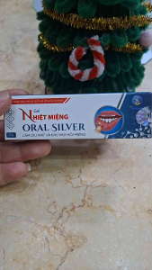 Gel Nhiệt Miệng ORALSIVER làm dịu mát và khử mùi hôi miệng