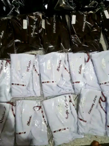 kerudung sekolah sd smp sma gratis bordir nama