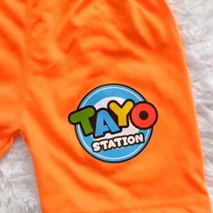 Setelan Anak Laki-Laki Perempuan Bus Tayo Lucu Bahan Premium