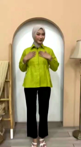 REAL PICT ✨ ALEA BLOUSE kemeja atasan alea blouse