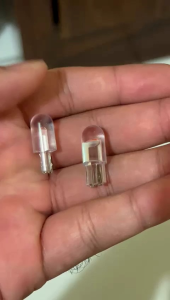 Lampu LED T10 sen senja resin full kaca 360 rem sein senja universal harga sepasang