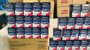 แผ่นตรวจน้ำตาล EX Terumo (exp 02.03.2027) ย้ำว่า! 2027 มีกันกระแทกทุกกล่อง