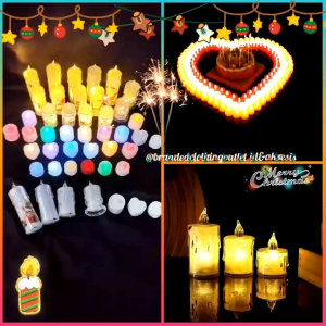 Lampu Lilin LED LBK87171513: Dekorasi & Pencahayaan