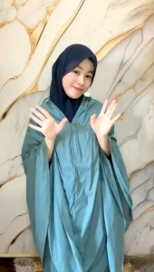 mukena traveling korea parasut Dewasa