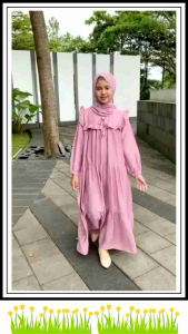 Gamis Kimira Anak dan Remaja Cutetrik GS 397 Gamis Muslim Remaja Terbaru Gamis Cutetrik Terbaru Gamis Muslim Polos