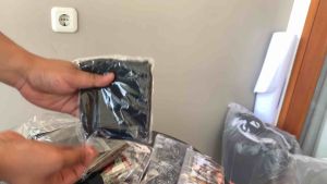 12 PCS MASKER BUFF KHUSUS HITAM MULTIFUNGSI