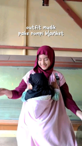 Rompi Blanket Nouraku | Rompi Nouraku | Selimut Baby | ibu dan anak | Fashion | Blanket