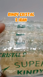 Umpan Super Kinoy Cristal 2 Ikan – Umpan Jitu Legendaris Asli Sohor Group Sukabumi Isi 10 Kantong | Umpan Ikan Mas & Mujair