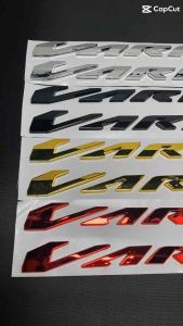 Emblem vario new 125 150 new ada 4 varian warna bahan abs plastik tebal keras harga terangkau