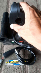 Gas Spontan Kanan Holder KSR Domino Set Kabel Gas Kualitas Bagus