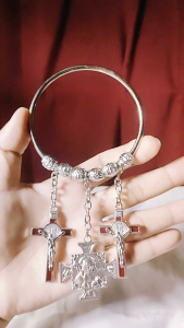House Protector Miraculous Medal of St. Benedict Door Hunger Chimes with Gift Pouch Free for All Season Souvenir