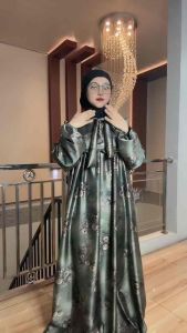 Elvina Dress - Gamis Kondangan Mewah Material Armani Silk