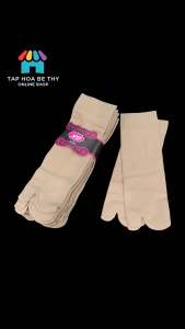 Tất vớ nữ cotton trơn màu da có xỏ ngón  chống nắng thấm hút mồ hôi