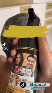 Cultusia Coloring Shampo Original / Shampo Penghitam Rambut / Shampo Penutup Penghilang Uban Shampo Perawatan Rambut Berminyak Shampo Dengan Bahan Melembapkan - Lazada